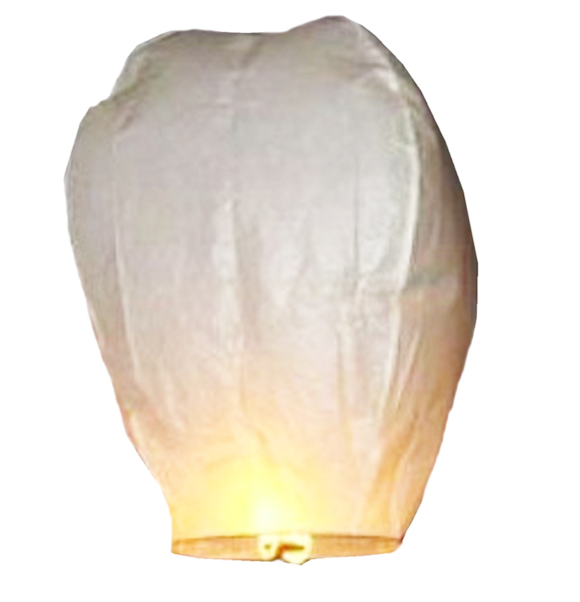 Lampion štěstí bílý